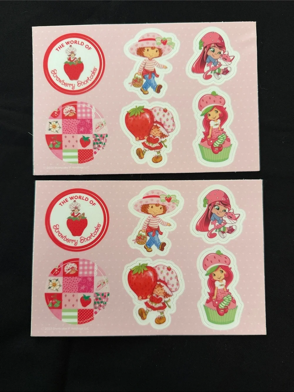Vintage Hausenware Ceramic Plate Strawberry Shortcake Gift Set